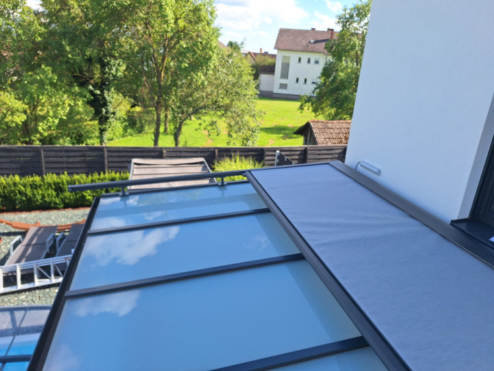Sonnenschutz - Lamellendach