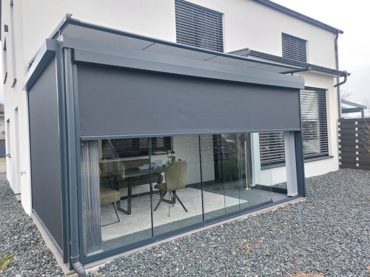 Sonnenschutz - Lamellendach