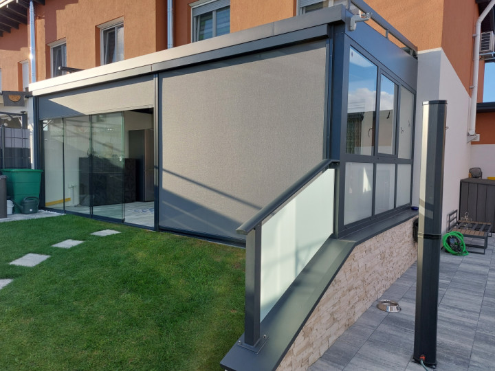 Sonnenschutz - Lamellendach